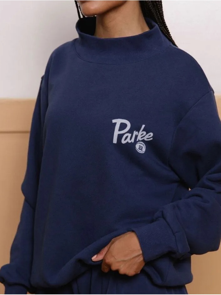Parke Football Mockneck